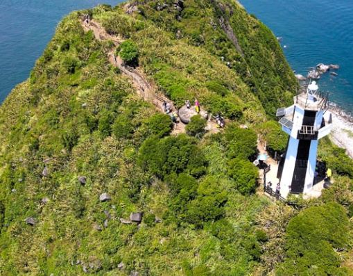 基隆嶼登島